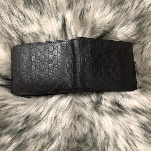 SOLD Gucci Mens brown leather wallet - Picture 5 of 8
